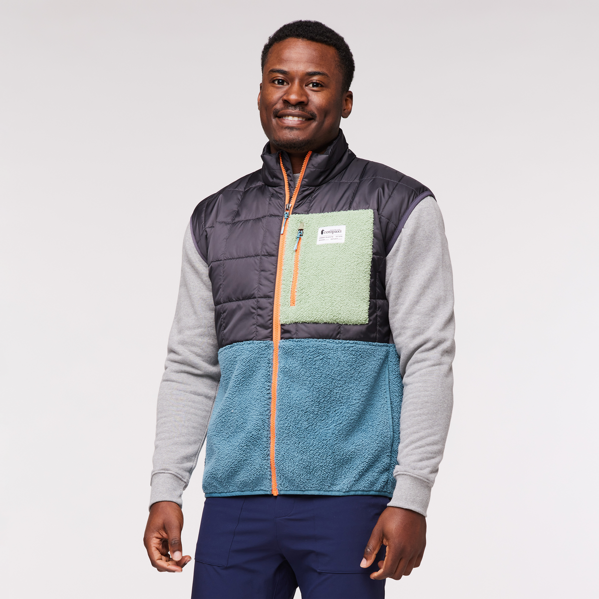 Trico Hybrid Vest - Men's - Graphite/Blue Spruce - US 9144