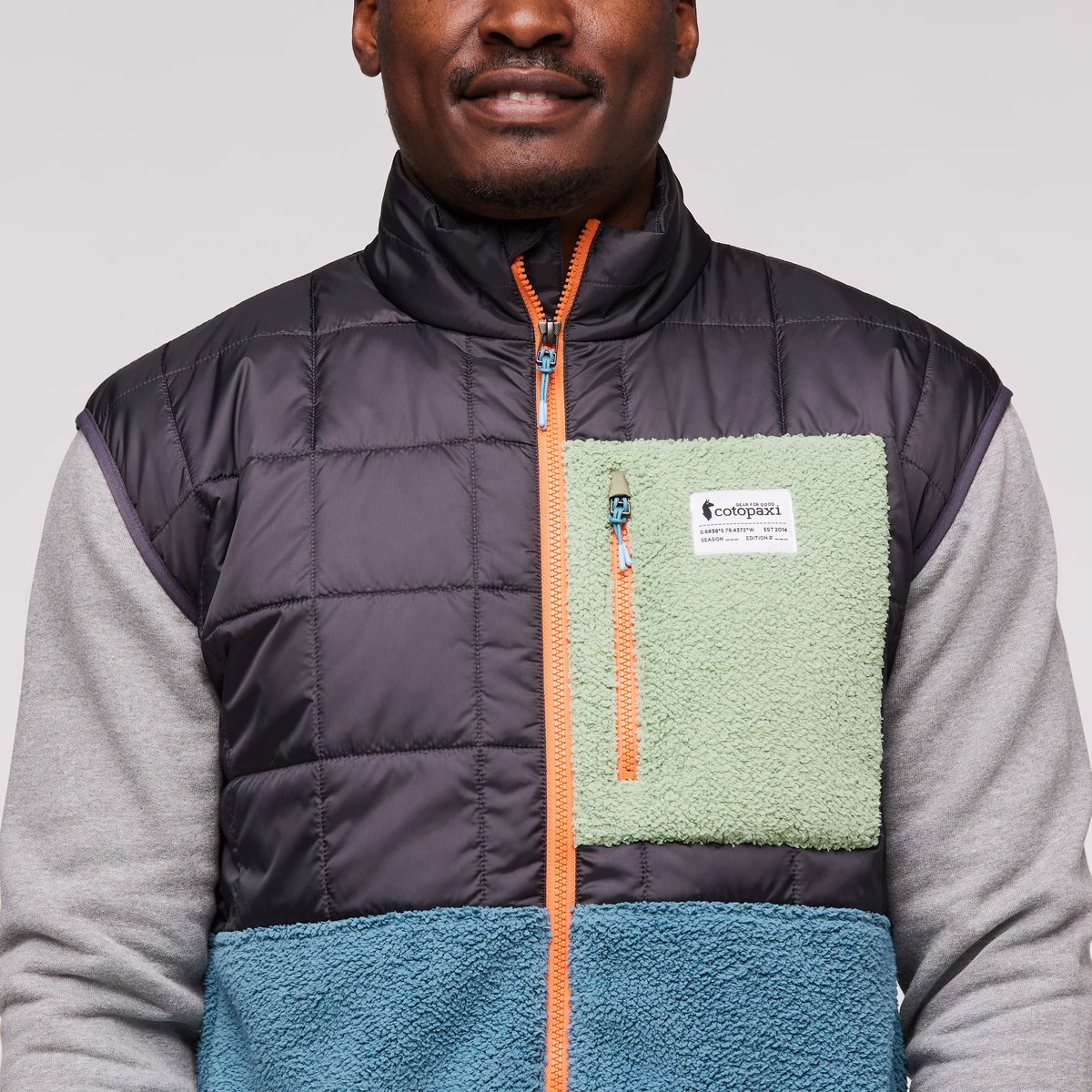 Trico Hybrid Vest - Men's - Graphite/Blue Spruce - US 9144