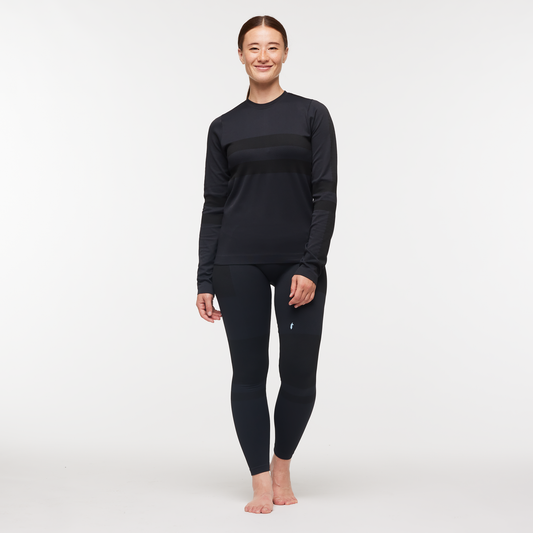Debajo Seamless Baselayer Crew - Women's - Cotopaxi Black - US 4270