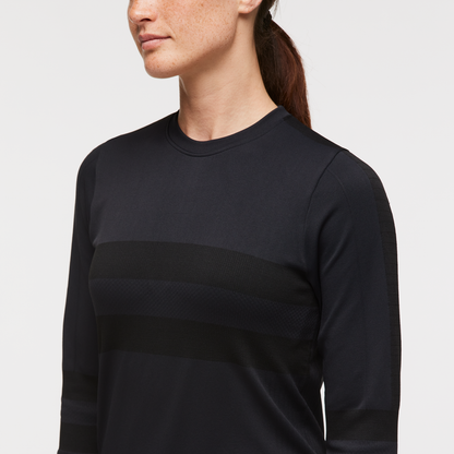 Debajo Seamless Baselayer Crew - Women's - Cotopaxi Black - US 4270