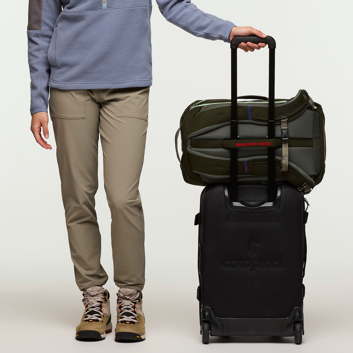 Allpa 38L Roller Bag - Black - US 3366