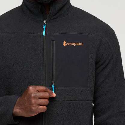 Abrazo Fleece Full-Zip Jacket - Men's - Cotopaxi Black - US 3686