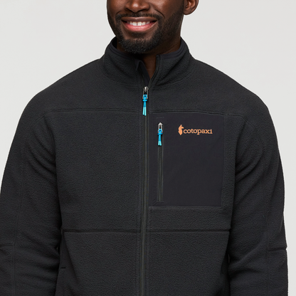 Abrazo Fleece Full-Zip Jacket - Men's - Cotopaxi Black - US 3686