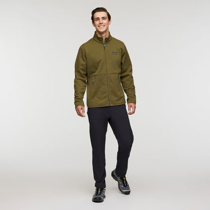 Envo Fleece Full-Zip Jacket - Men's - Heather Live Oak - US 1503