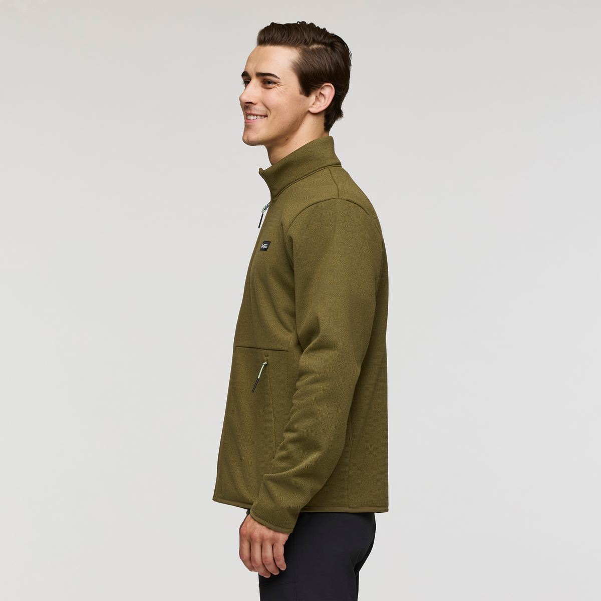 Envo Fleece Full-Zip Jacket - Men's - Heather Live Oak - US 1503