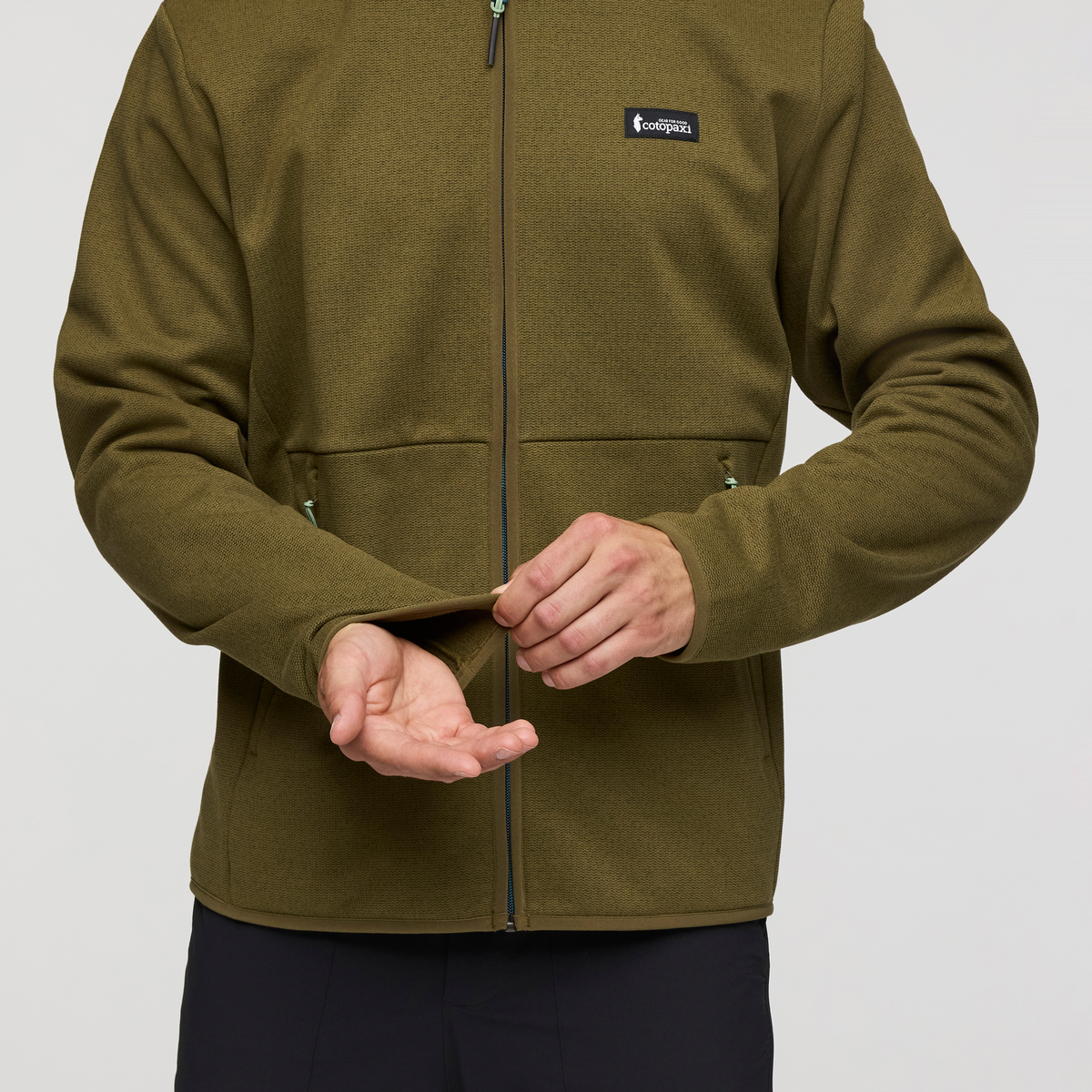 Envo Fleece Full-Zip Jacket - Men's - Heather Live Oak - US 1503
