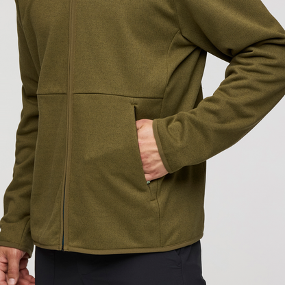 Envo Fleece Full-Zip Jacket - Men's - Heather Live Oak - US 1503