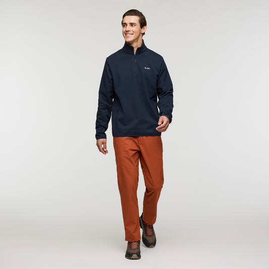 Envo Fleece Quarter-Zip Pullover - Men's - Heather Carbon - US 0947