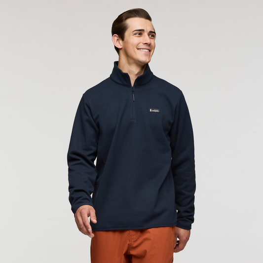 Envo Fleece Quarter-Zip Pullover - Men's - Heather Carbon - US 0947