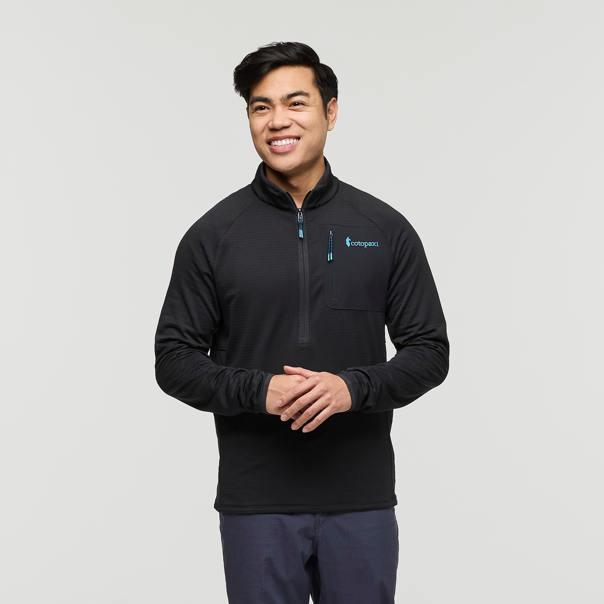 Otero Fleece Half-Zip Pullover - Men's - Cotopaxi Black - US 4024