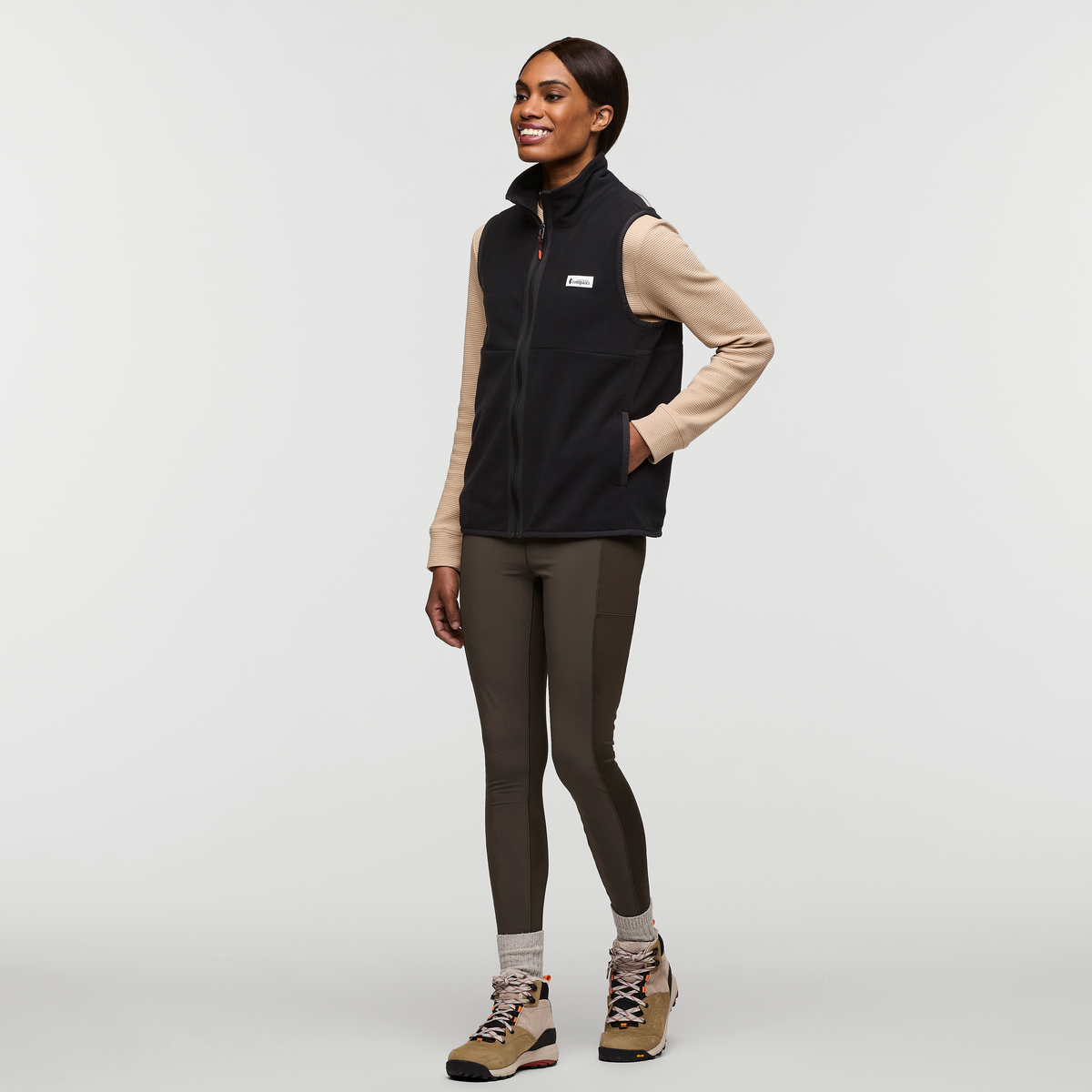 Amado Fleece Vest - Women's - Cotopaxi Black - US 9158