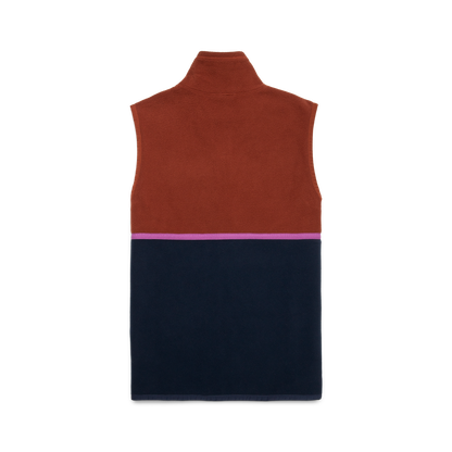 Amado Fleece Vest - Women's - Rusty/Carbon - US 7178