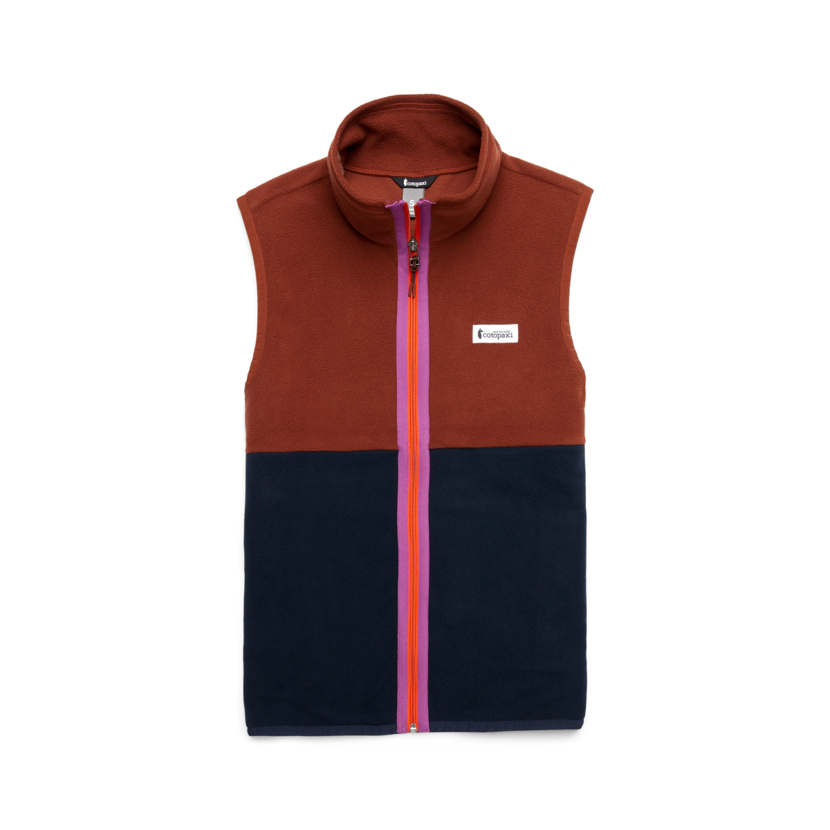 Amado Fleece Vest - Women's - Rusty/Carbon - US 7178