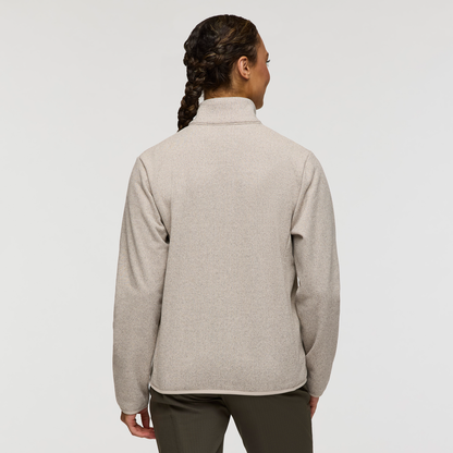 Envo Fleece Full-Zip Jacket - Women's - Heather Cream - US 8139