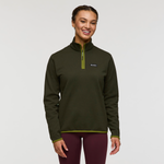 Envo Fleece Quarter-Zip Pullover - Women's - Heather Woods - US 0099
