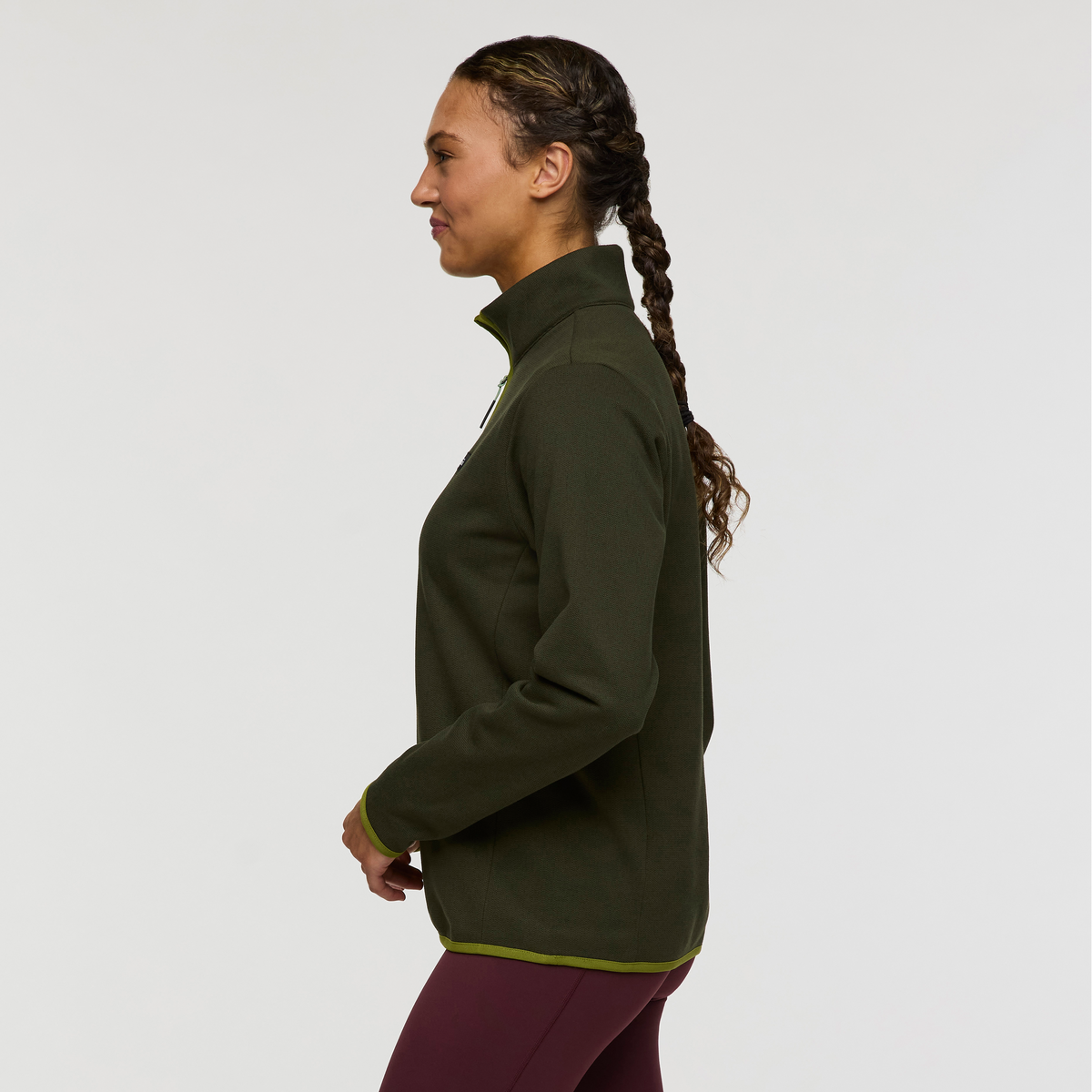 Envo Fleece Quarter-Zip Pullover - Women's - Heather Woods - US 0099