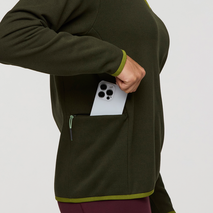 Envo Fleece Quarter-Zip Pullover - Women's - Heather Woods - US 0099