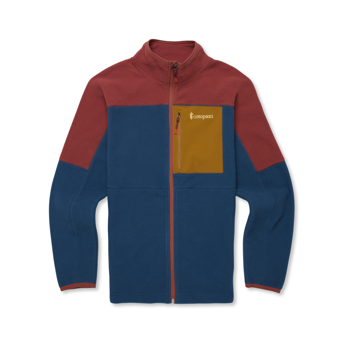 Abrazo Fleece Full-Zip Jacket - Men's - Nutmeg/Deep Sea - US 9701