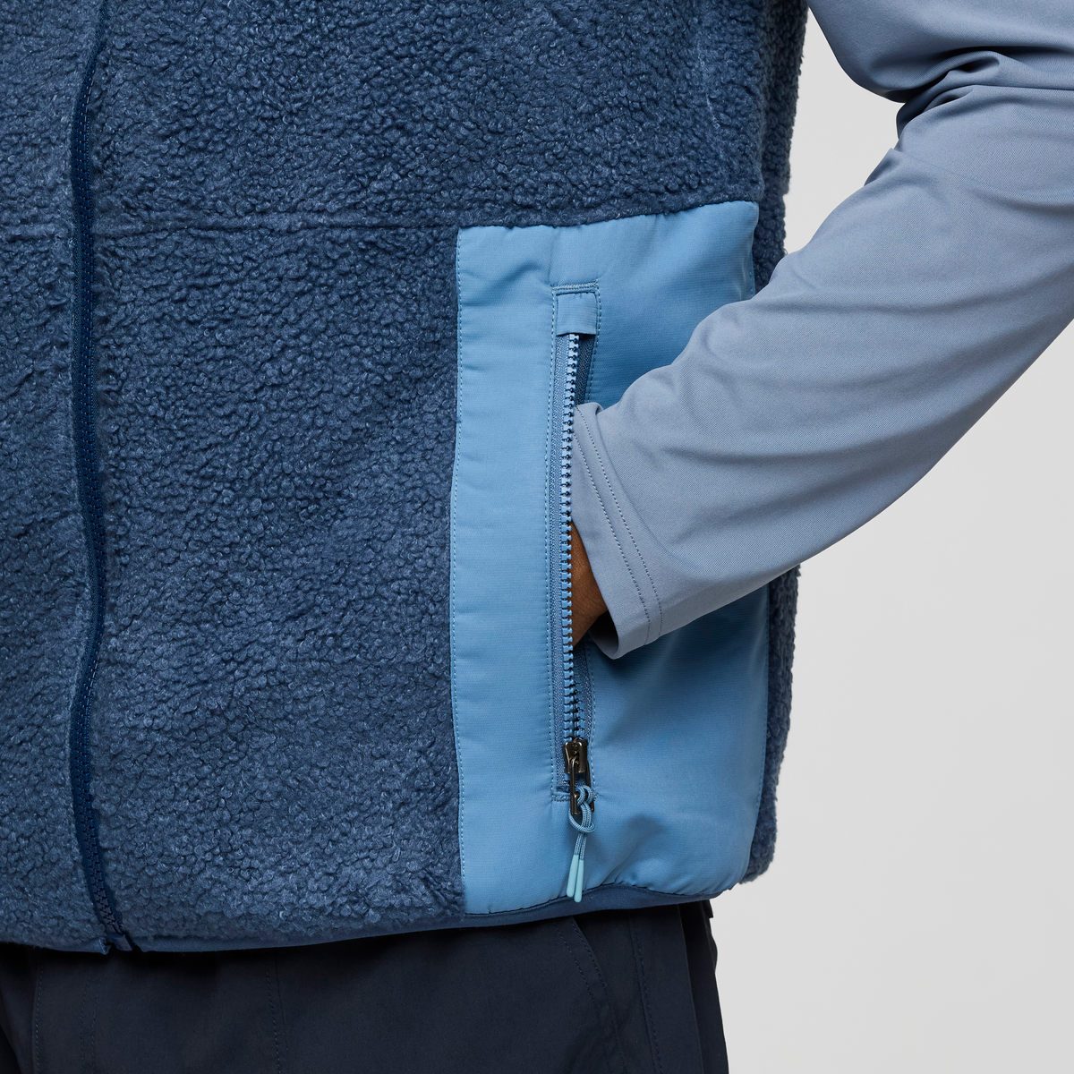 Bacano Fleece Vest - Men's - Deep Sea/Fjord - US 6568