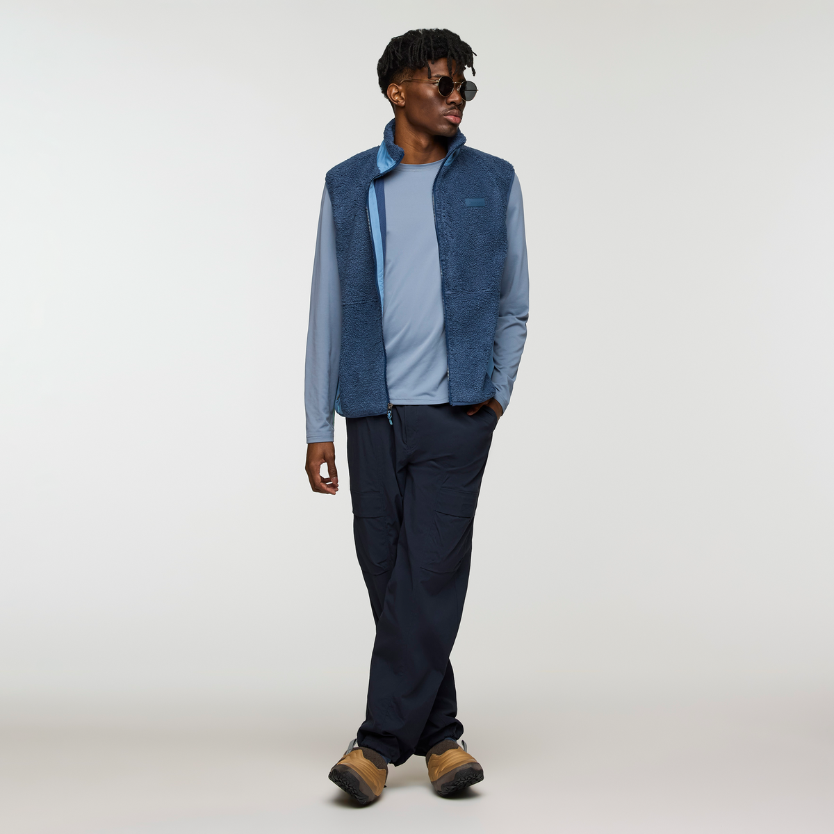 Bacano Fleece Vest - Men's - Deep Sea/Fjord - US 6568