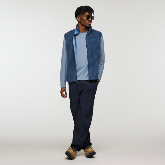 Bacano Fleece Vest - Men's - Deep Sea/Fjord - US 6568