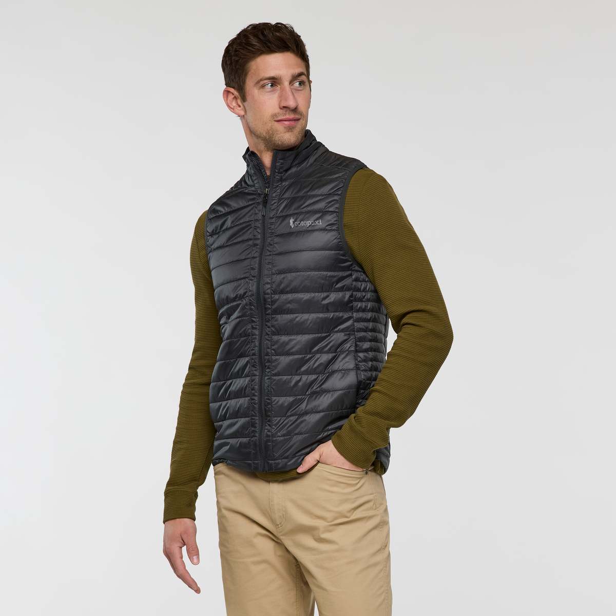 Capa Insulated Vest - Men's - Charcoal - US 3146