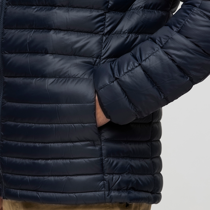 Fuego Down Hooded Jacket - Men's - Carbon Stripes - US 3711