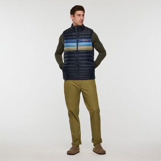 Fuego Down Vest - Men's - Carbon Stripes - US 2505