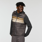 Fuego Down Vest - Men's - Cinder Stripes - US 9770