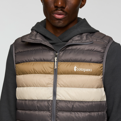 Fuego Down Vest - Men's - Cinder Stripes - US 9770