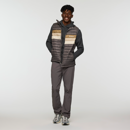 Fuego Down Vest - Men's - Cinder Stripes - US 9770