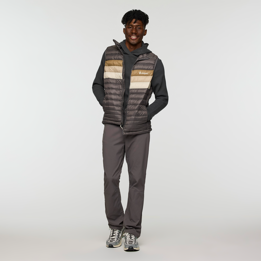 Fuego Down Vest - Men's - Cinder Stripes - US 9770