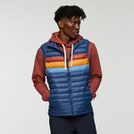 Fuego Down Vest - Men's - Deep Sea Stripes - US 5327