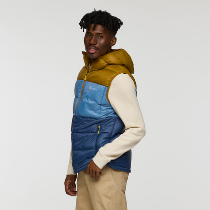 Fuego Max Down Vest - Men's - Bronze/Deep Sea - US 2236