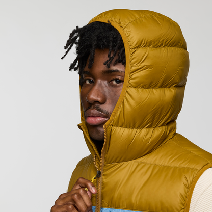Fuego Max Down Vest - Men's - Bronze/Deep Sea - US 2236