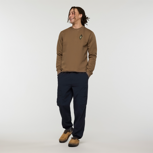 Lava Llama Crew Sweatshirt - Men's - Dune - US 6278