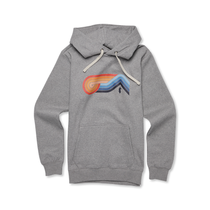 Melting Sunset Pullover Hoodie - Men's - Heather Grey - US 5601