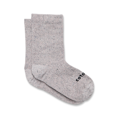 Contiguo Mid-Calf Sock - Del Día Neutral - US 6192