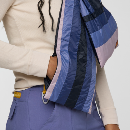Fuego Down Scarf - Carbon Stripes - US 8417