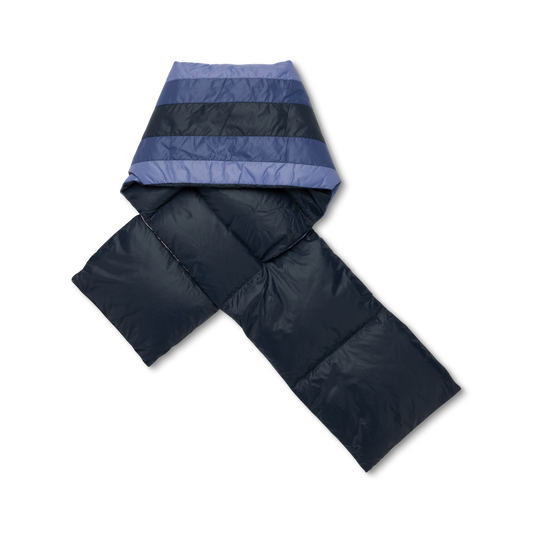 Fuego Down Scarf - Carbon Stripes - US 8417