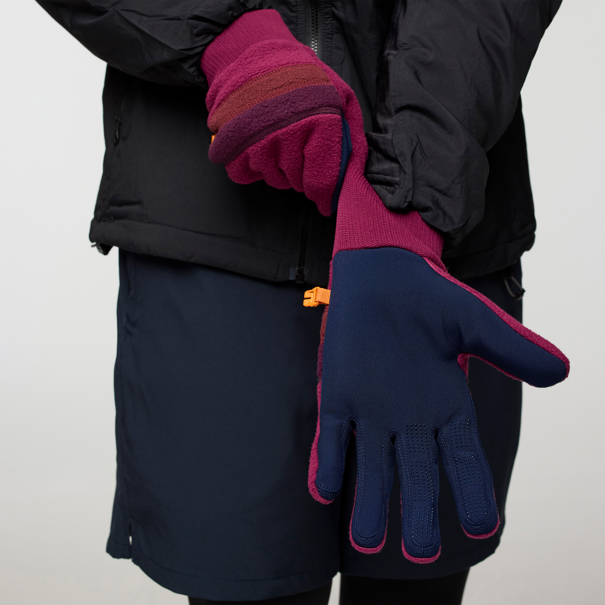 Teca Fleece Gloves - Deep Sea - US 8837