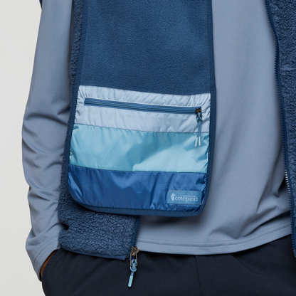 Teca Fleece Scarf - Deep Sea - US 9441