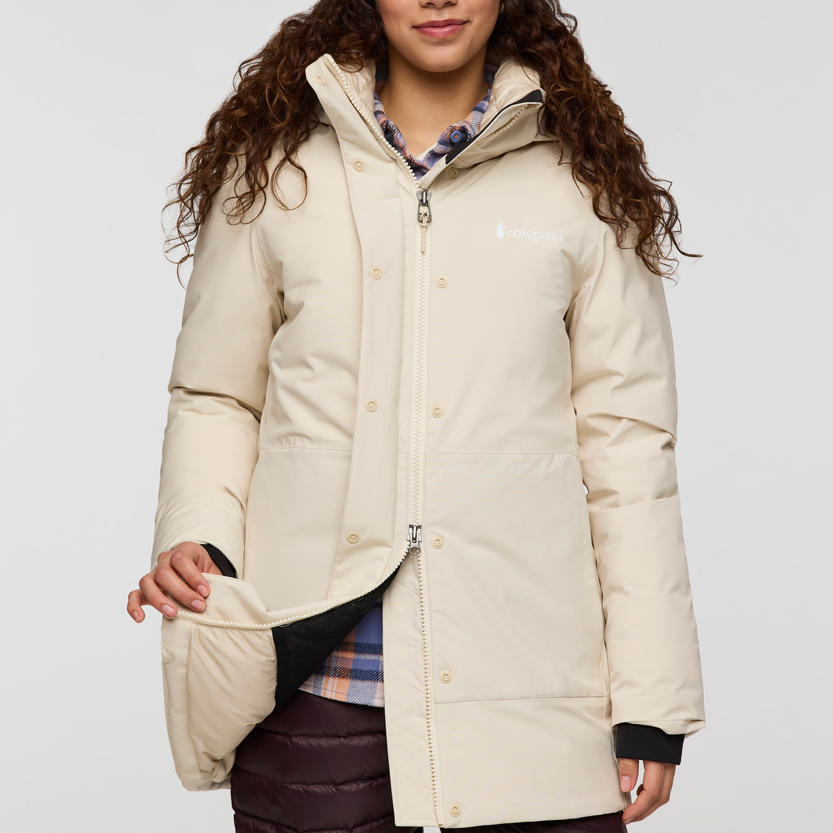 Calidez Down Parka - Women's - Cream - US 8378