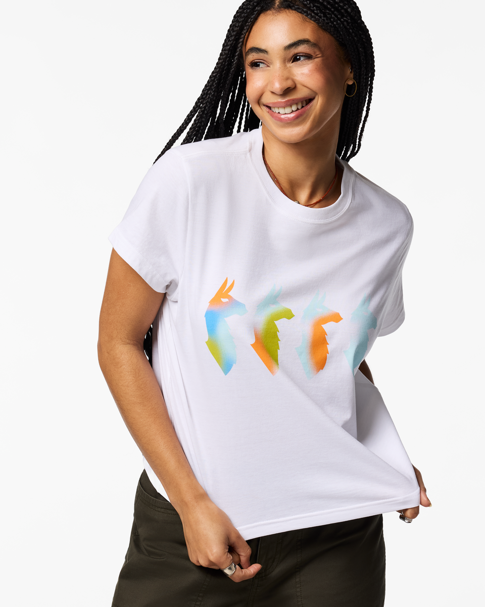 Cuatro Bitmap T-Shirt - Women's - White - US 5800