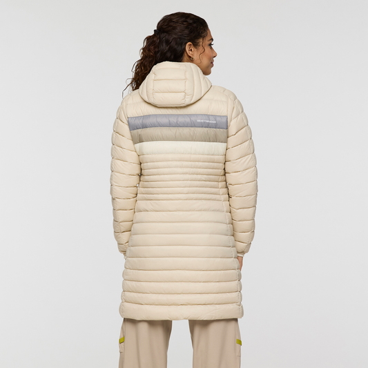 Fuego Down Parka - Women's - Cream Stripes - US 8193