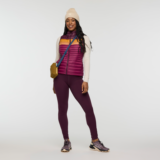 Fuego Down Vest - Women's - Blackberry/Jam - US 0167