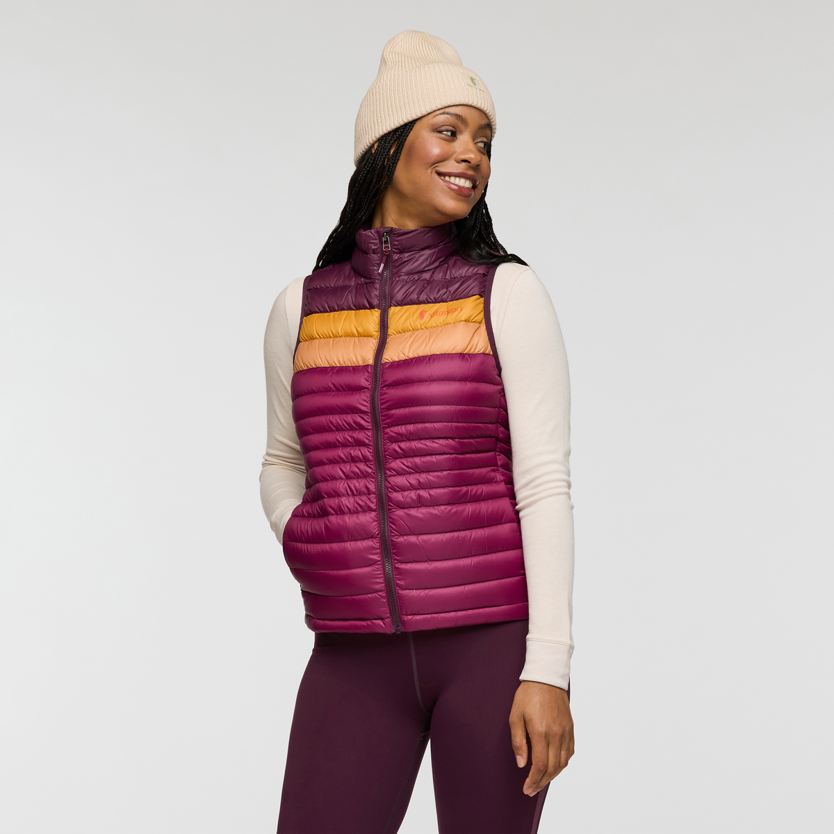 Fuego Down Vest - Women's - Blackberry/Jam - US 0167