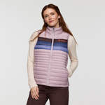 Fuego Down Vest - Women's - Quartz Stripes - US 3345