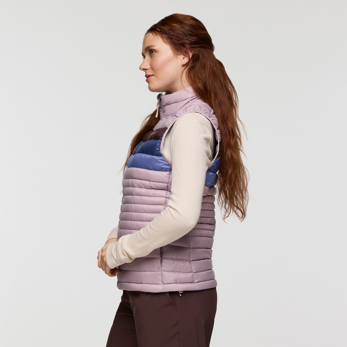 Fuego Down Vest - Women's - Quartz Stripes - US 3345