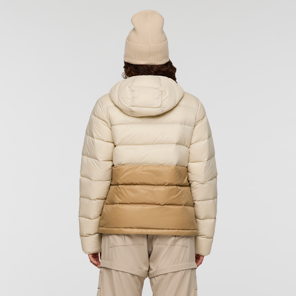 Fuego Max Down Hooded Jacket - Women's - Cream/Khaki - US 9579